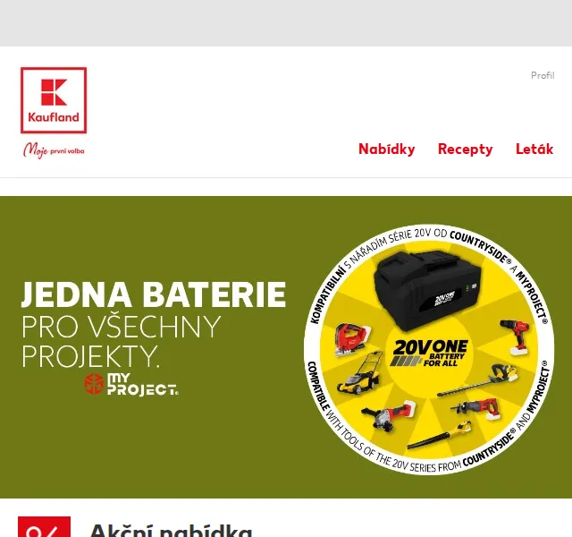Kaufland: myproject aku nářadí od 289 Kč – říjen 2022 | Nuslet.cz