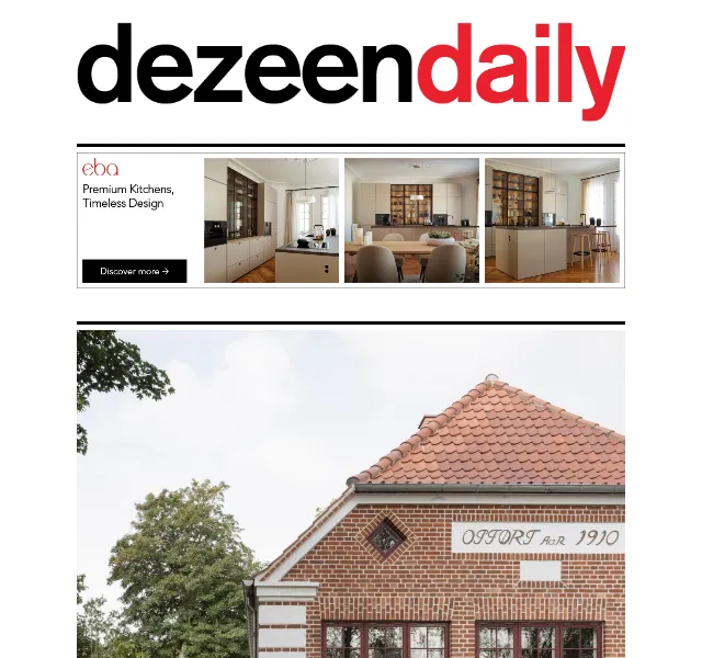 Dezeen Daily: Limitovaná architektura a design – červenec 2026 | Nuslet.cz