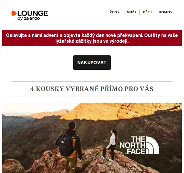 Lounge by Zalando: Zimní sporty The North Face, Converse, Burton – červen 2026 | Nuslet.cz