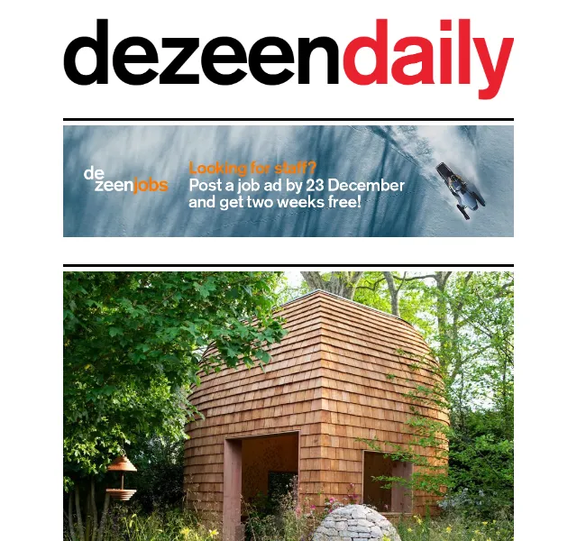 Dezeen Daily: Trendy architektury a designu – červenec 2026 | Nuslet.cz