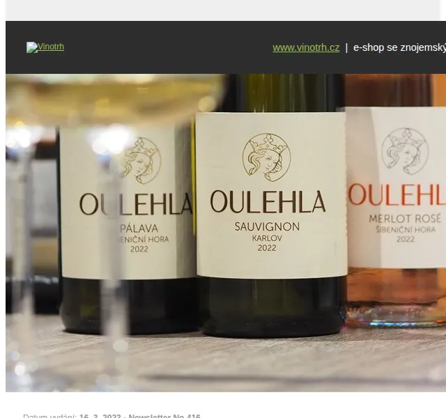 Vinotrh: Jarní novinky od Oulehlů a Sauvignon Sexenberg – březen 2026 | Nuslet.cz