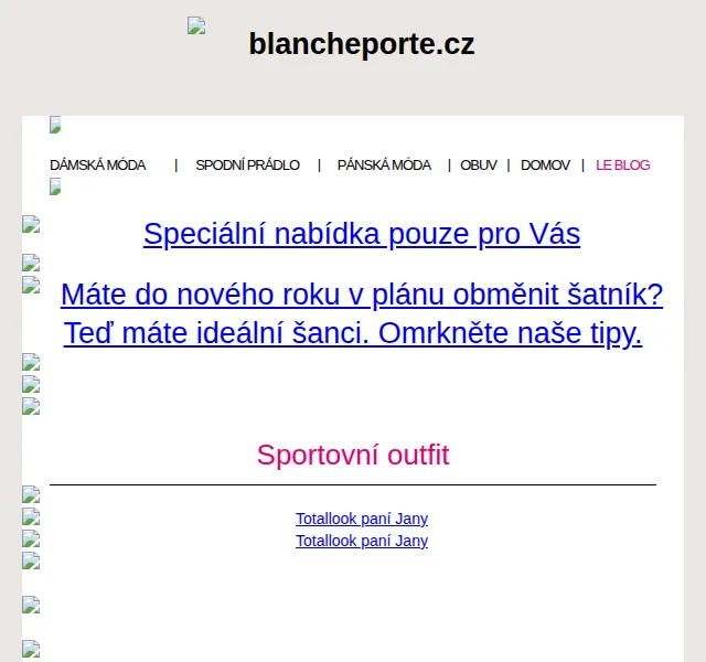 Blancheporte: 3 outfity na nový rok – červen 2026 | Nuslet.cz