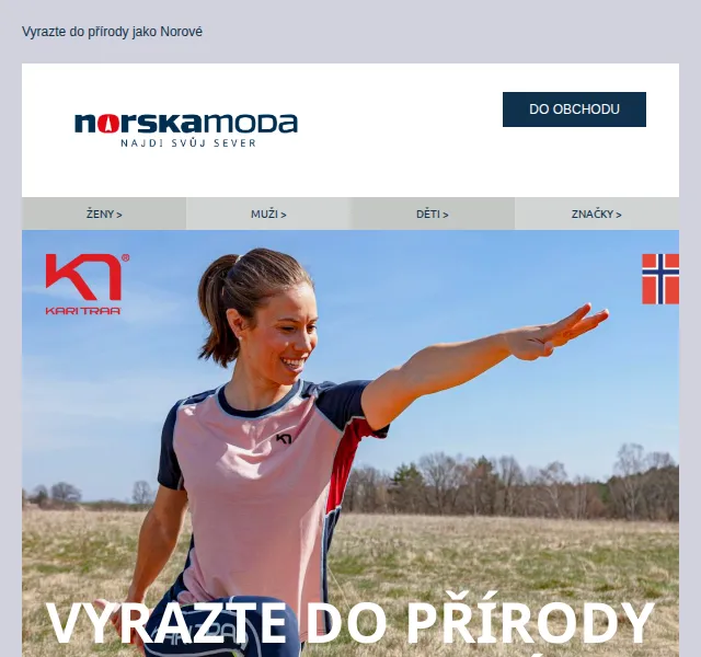 Norskamoda: Novinky Kari Traa s dopravou zdarma – červen 2026 | Nuslet.cz