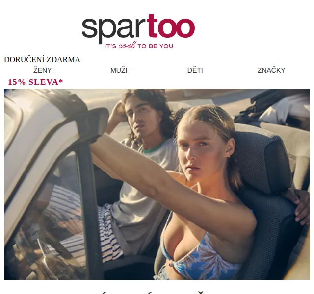 Spartoo: Sleva 15 % na Levi's – červen 2026 | Nuslet.cz