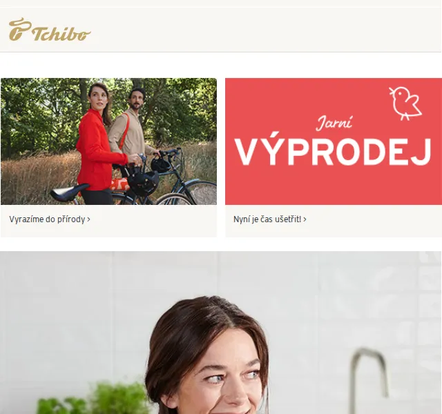 Tchibo: Jarní kolekce se slevou 15 % – červen 2023 | Nuslet.cz