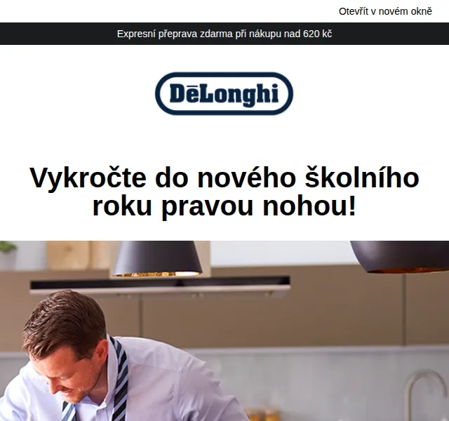 De'Longhi: až 20% sleva na kávovary – červen 2026 | Nuslet.cz