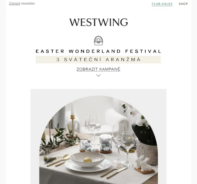 Westwing: Velikonoční dekorace ve 3 stylech – červen 2026 | Nuslet.cz