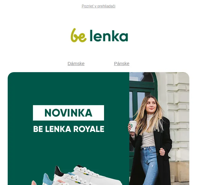 Be Lenka: barefoot tenisky Royale s 15% slevou – červenec 2026 | Nuslet.cz