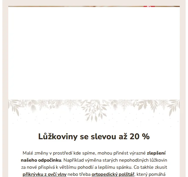 Ovečkárna: Lůžkoviny se slevou až 20 % – červenec 2026 | Nuslet.cz