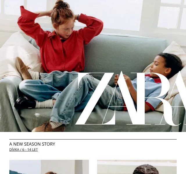 Zara Kids: Nové kolekce dětského oblečení – srpen 2026