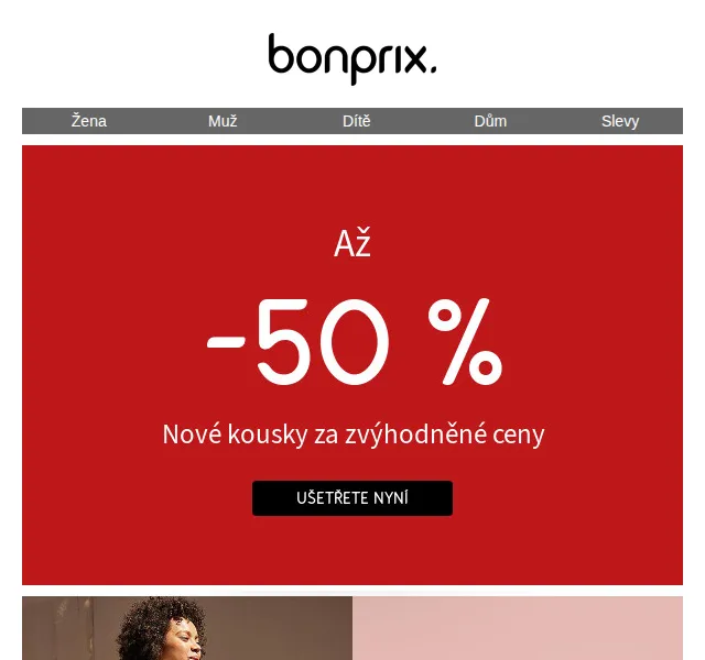 Bonprix: Sleva až 50 % na letní kolekci – červen 2026 | Nuslet.cz
