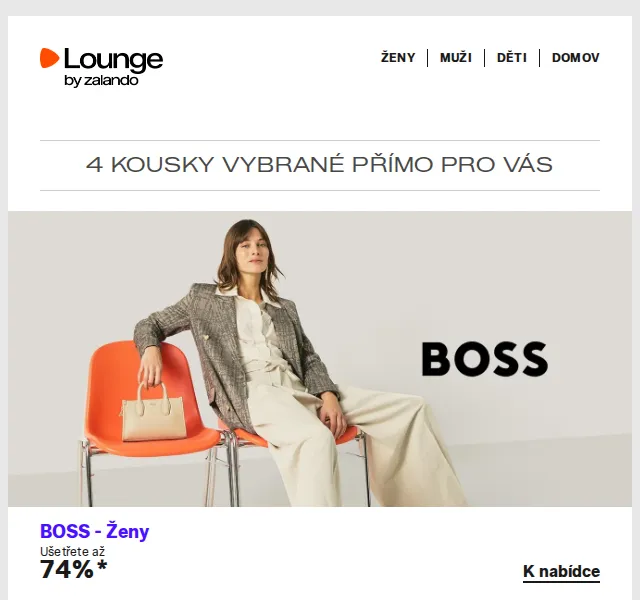 BOSS, Desigual a Champion – Sleva až 75 % | Lounge