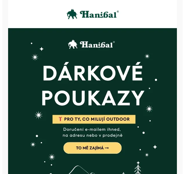 Hanibal: Dárkové poukazy a osobní odběr – červenec 2026 | Nuslet.cz