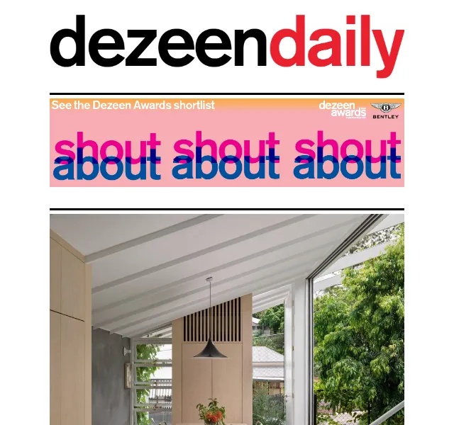 Dezeen Daily: Nová architektura a design – červenec 2026 | Nuslet.cz