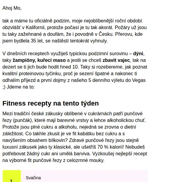 BAJOLA ✌ Fit bez diet: Fit recepty a tipy – červenec 2026 | Nuslet.cz