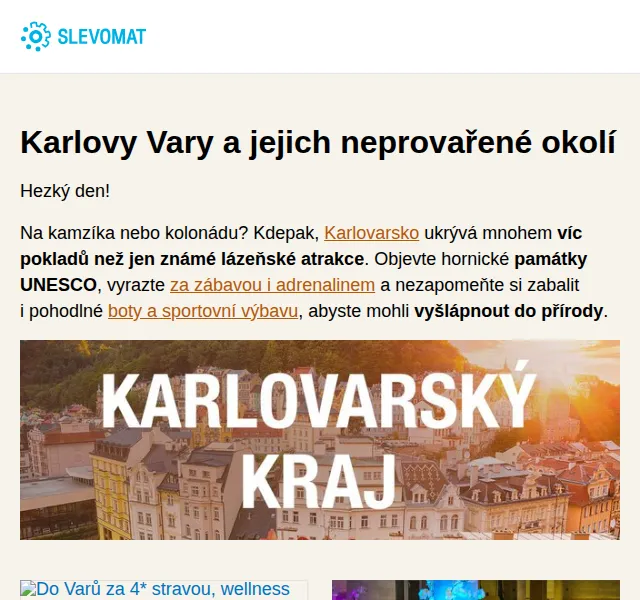 Slevomat: wellness pobyty a zážitky v Karlových Varech od 599 Kč – červen 2026 | Nuslet.cz