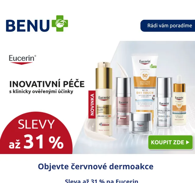 BENU E-shop: Dermokosmetika až -31 % – červen 2026