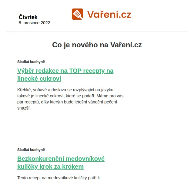 Vaření.cz: Vánoční recepty na linecké cukroví – prosinec 2022 | Nuslet.cz