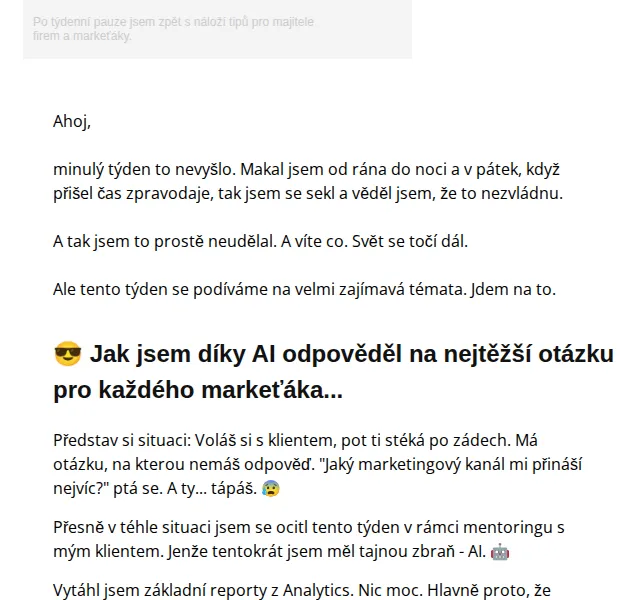 David Lörincz: AI automatizace pro firmy – červenec 2026 | Nuslet.cz