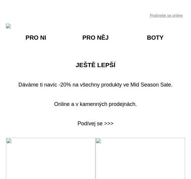 Cropp: Mid Season Sale s extra -20 % – červen 2026 | Nuslet.cz
