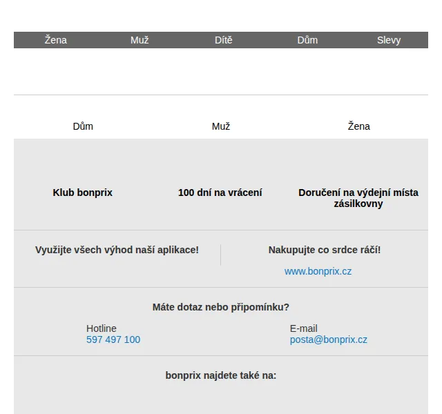 bonprix: Městská móda s potiskem růží – červenec 2026 | Nuslet.cz