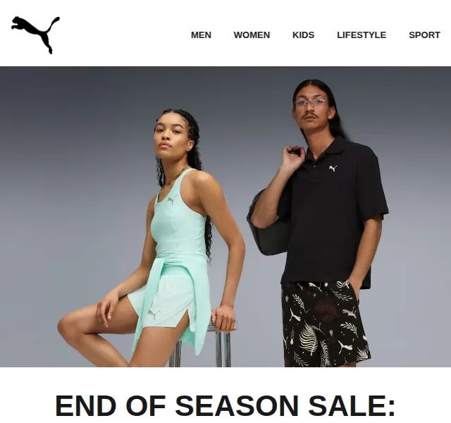 PUMA: až 50 % sleva – End of Season Sale | Nuslet.cz