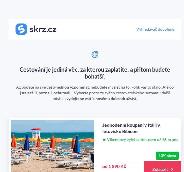 Vánoce na Skrz: Poznávací zájezdy od 459 Kč – červenec 2026 | Nuslet.cz