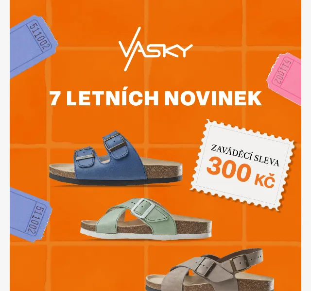 Vasky: Letní kolekce 2025 – červenec 2026 | Nuslet.cz