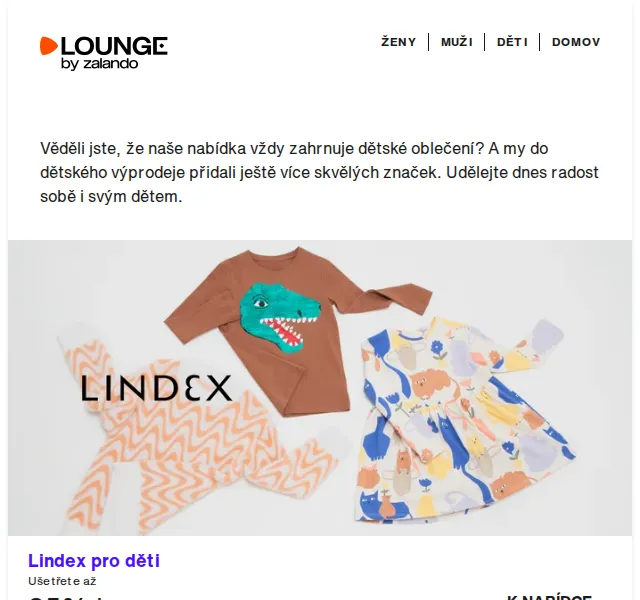 Lounge by Zalando: Dětské oblečení až 75 % – červenec 2026 | Nuslet.cz