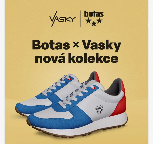 Vasky: Botas x Vasky tenisky sleva 500 Kč – červen 2026 | Nuslet.cz