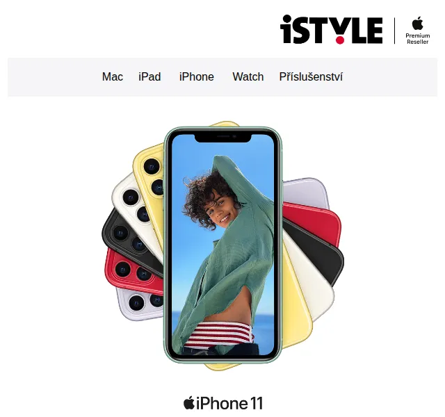 iSTYLE: iPhone 11 a Apple Watch SE – ceny od 13 290 Kč – červen 2026 | Nuslet.cz