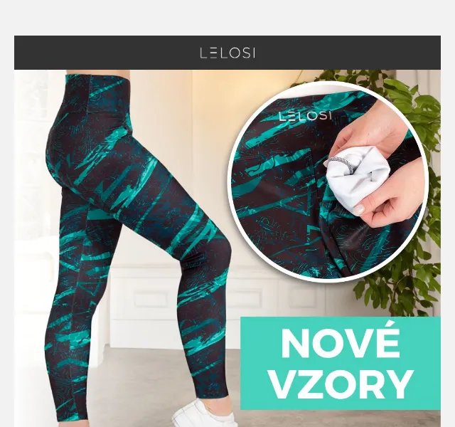 LELOSI: Teplé legíny Polarosi v 6 nových vzorech – červenec 2026 | Nuslet.cz