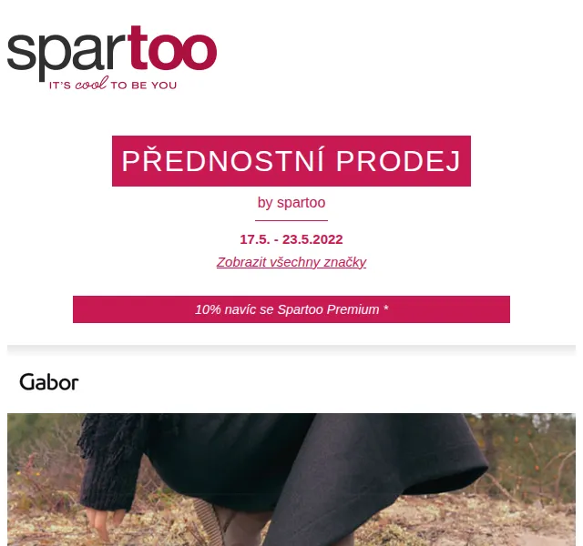 Spartoo: Gabor, Tommy Hilfiger a Un Matin d'Eté až -50 % – červen 2026 | Nuslet.cz