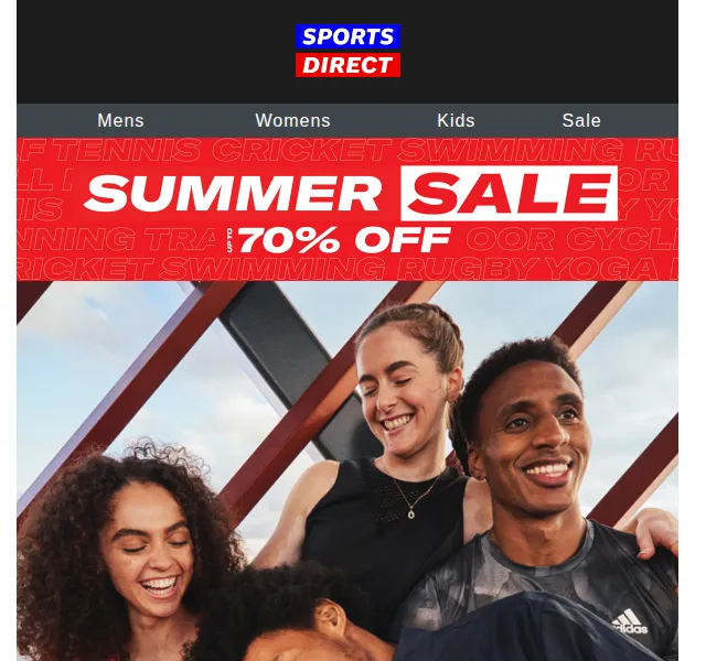 Sportsdirect: Festivalové oblečení a camping až 50 % – červenec 2026 | Nuslet.cz