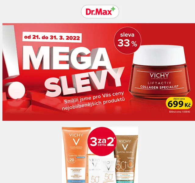 Dr.Max E-shop: Sluneční ochrana se slevou až 63 % – červen 2026 | Nuslet.cz