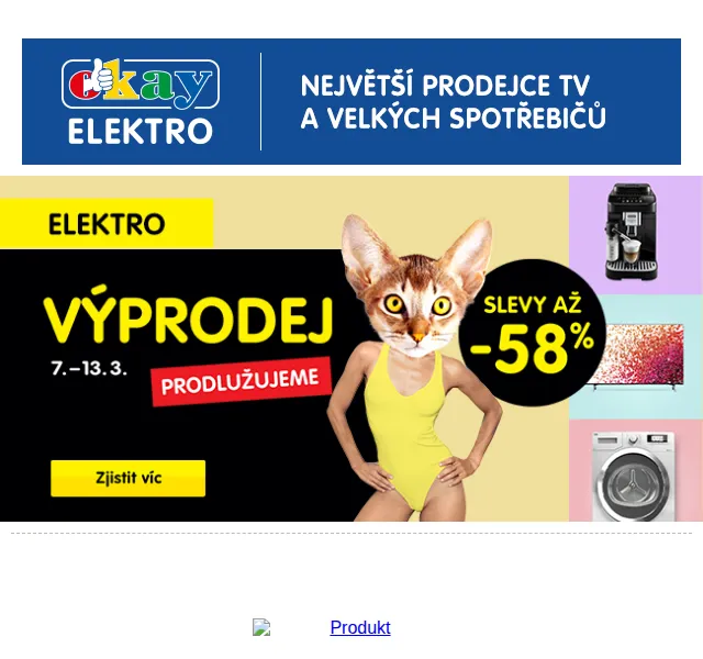 OKAY: Nejprodávanější artikly výprodeje – červen 2026 | Nuslet.cz