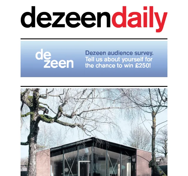 Dezeen Daily: Novinky z designu a architektury – červenec 2026 | Nuslet.cz