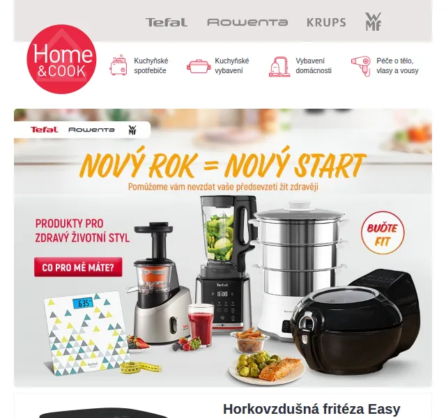 Home & Cook: Tefal zdravé vaření se slevou – červenec 2026 | Nuslet.cz