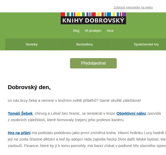 KnihyDobrovsky.cz: Knižní novinky Šebek, Maniscalco – červenec 2026 | Nuslet.cz