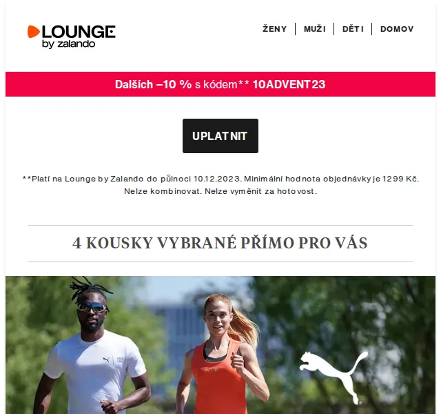 Lounge by Zalando: Puma, Didriksons až 70 % – červenec 2026 | Nuslet.cz