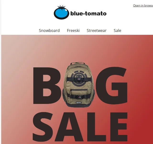 BLUE TOMATO: Sleva až 40 % na batohy a cestovní tašky – červenec 2026 | Nuslet.cz