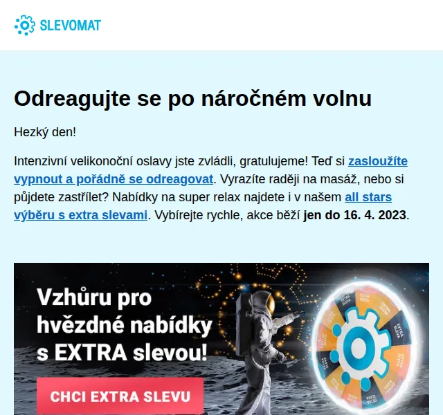 Slevomat: Masáže od 299 Kč a adrenalinové zážitky – červenec 2026 | Nuslet.cz