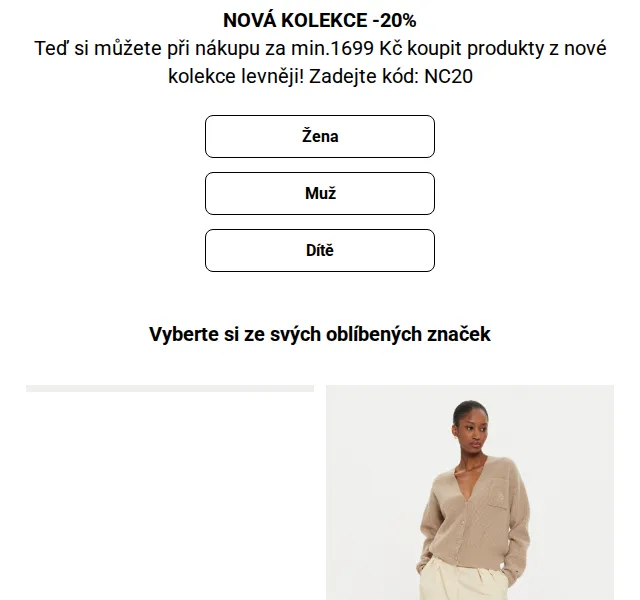 Modivo: Nová kolekce Guess, Adidas, Tommy Hilfiger – sleva 20 % – červenec 2026 | Nuslet.cz