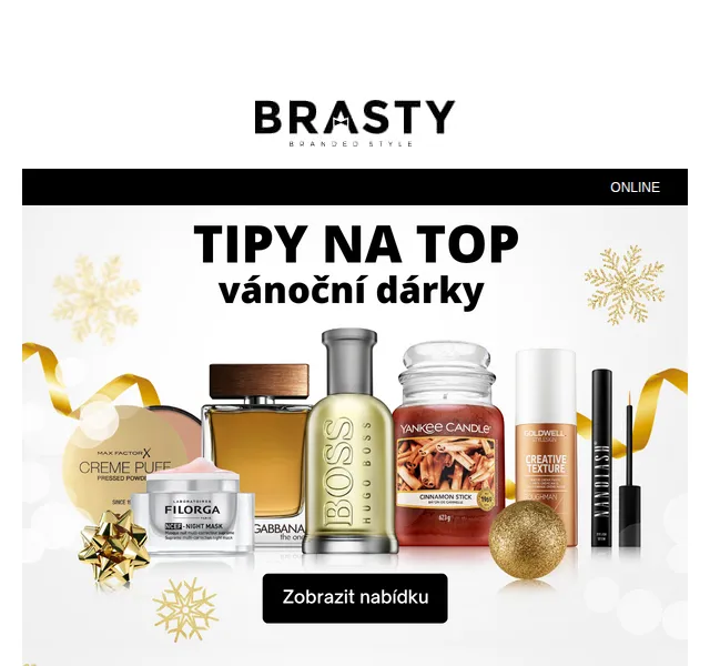 Brasty.cz: TOP vánoční dárky se slevou – červen 2026 | Nuslet.cz