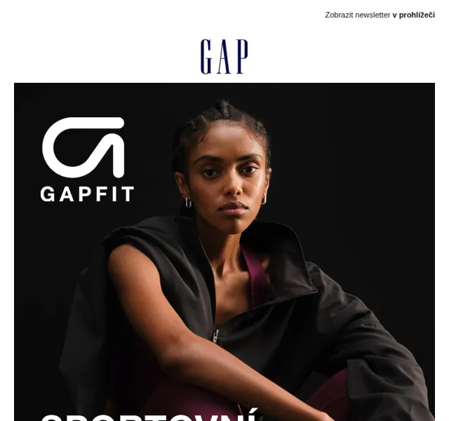 GAPstore.cz: GapFit sportovní kolekce s kódem -20 % – červen 2026 | Nuslet.cz