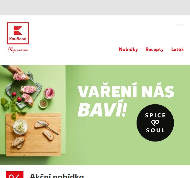 Kaufland: Spice&Soul sada prkének od 179,90 Kč – srpen 2026 | Nuslet.cz