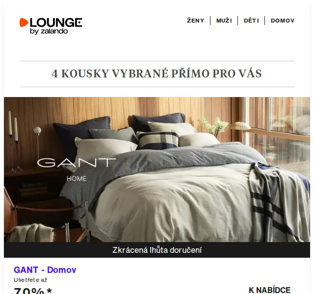 Lounge by Zalando: GANT, Apart & RAID se slevou až 75 % – červenec 2026 | Nuslet.cz