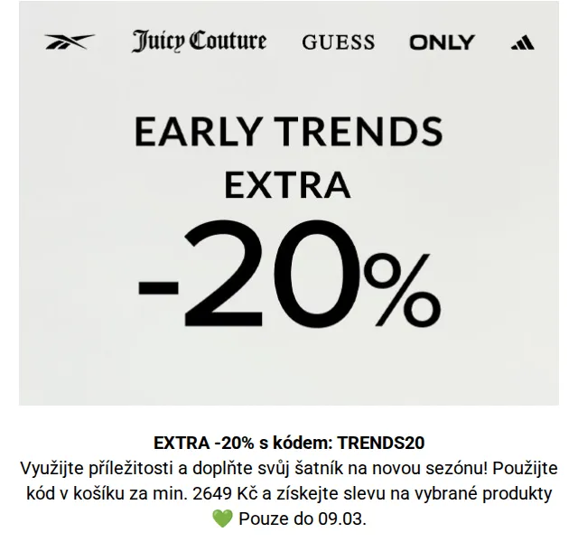 Modivo: Extra -20 % na jarní trendy – červenec 2026 | Nuslet.cz