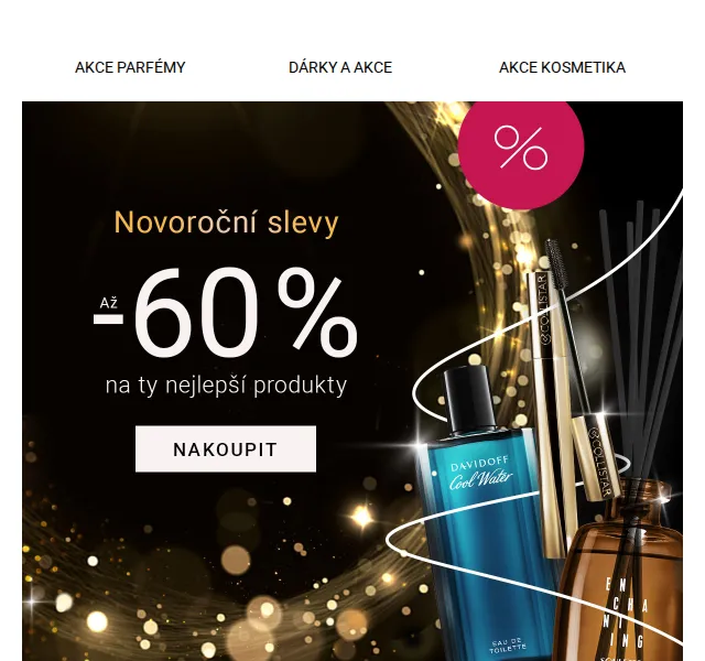 Notino: Parfémy a kosmetika až 60 % sleva – červen 2026 | Nuslet.cz
