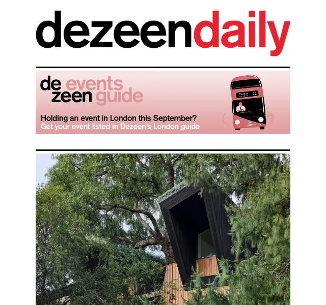Dezeen Daily: Novinky ze světa architektury a designu – červen 2026 | Nuslet.cz